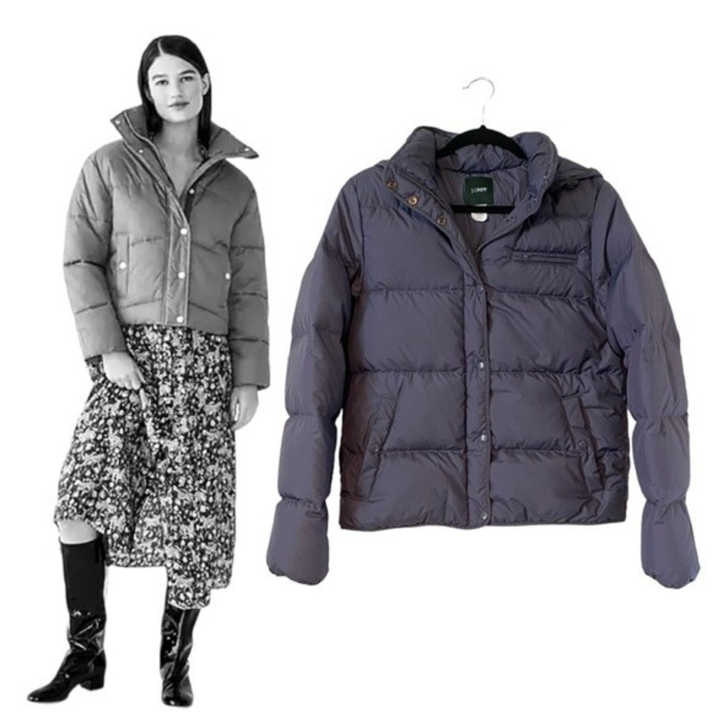 JCREW Washable Down Puffer Jacket
